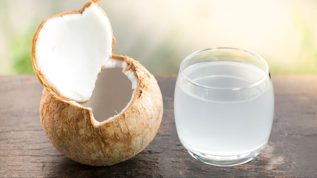 Coconut water home remedies for skin tanning