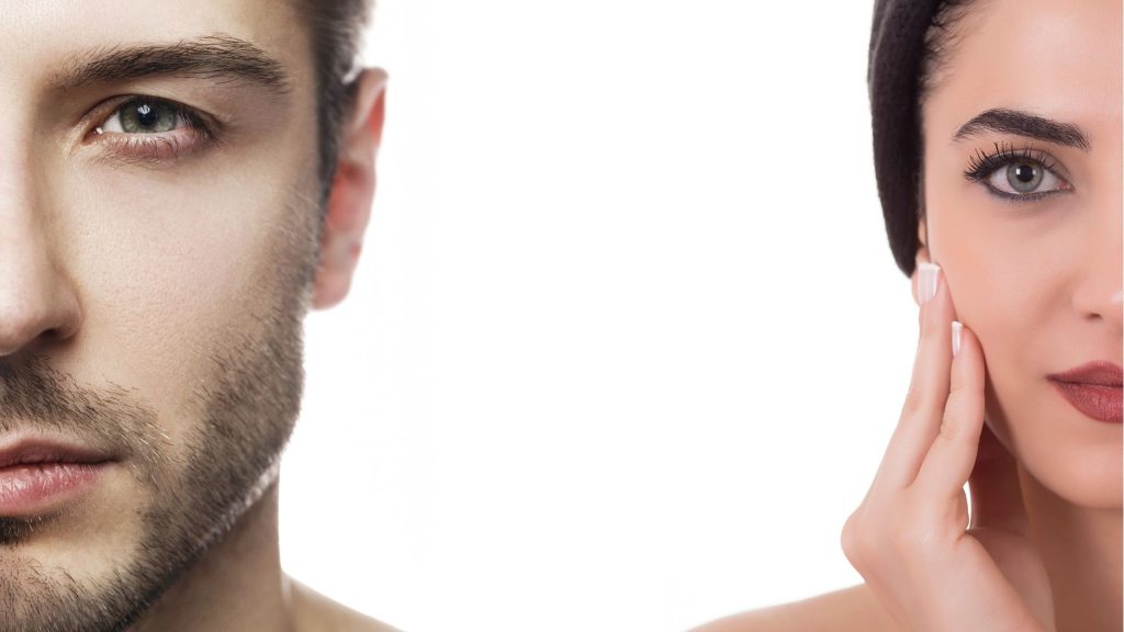 men's skin be treated differently from women's